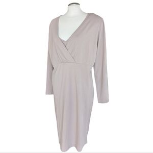 NWT Maternity Nursing Organic Cotton Dress XXL H&M